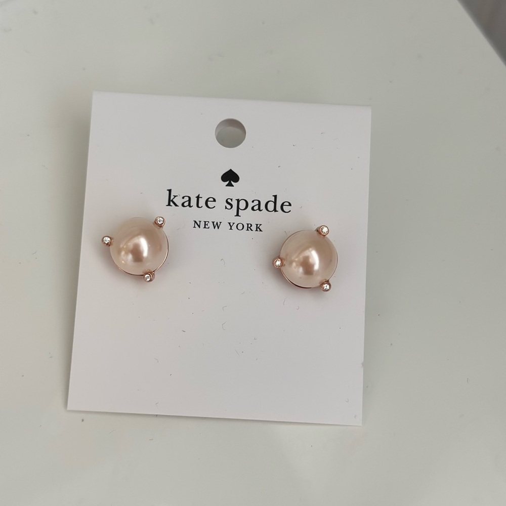 Kate Spade Pearl Stud Earrings
